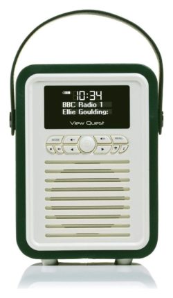 VQ - Retro Mini DAB Radio - Green
